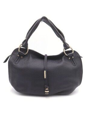 Celine Bittersweet Handbag Black Leather Gold